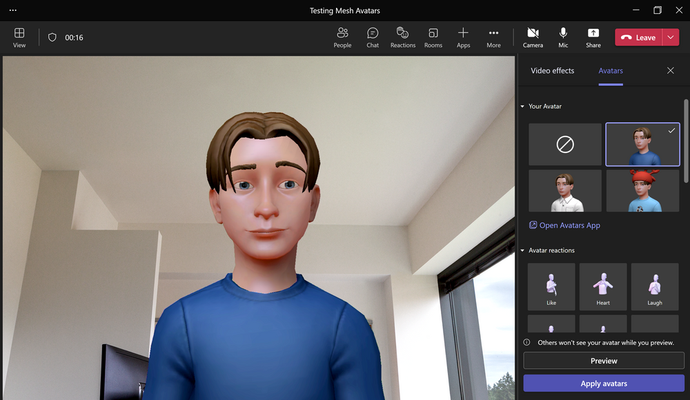 What are Mesh Avatars in Microsoft Teams - How To Mesh 😎