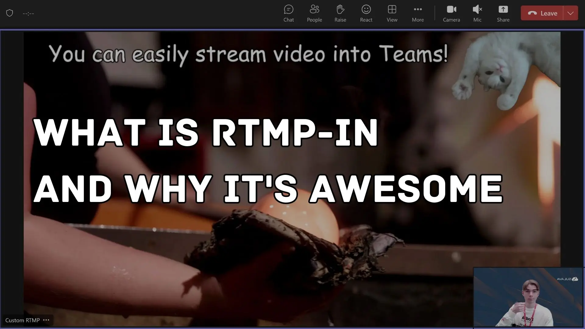 Why RTMP in Is The Best Feature In Teams Premium