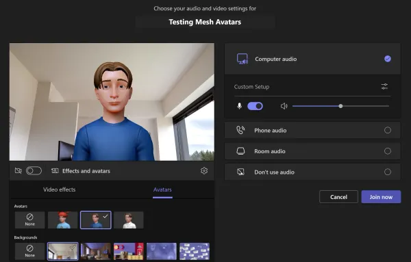 What are Mesh Avatars in Microsoft Teams - How To Mesh 😎